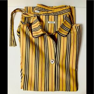 BURBERRY London Nova Check 2 Pc Drawstring Pajama